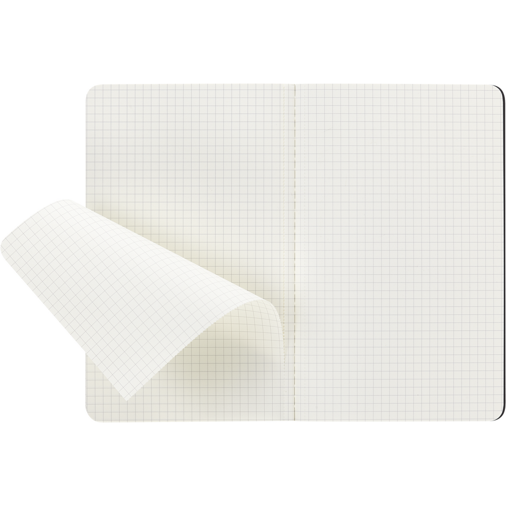 Zeszyt Moleskine Cahier A5 z logo - notatnik firmowy w kratkę - zdjęcie 3