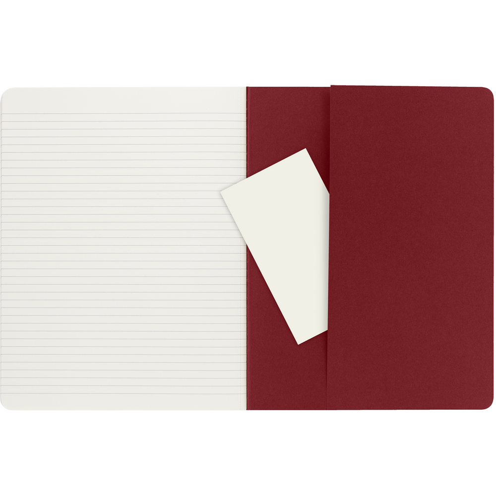 Zeszyt biznesowy Moleskine Cahier XL z perforacją - Notatniki i notesy z nadrukiem logo | VEBI - zdjęcie 14