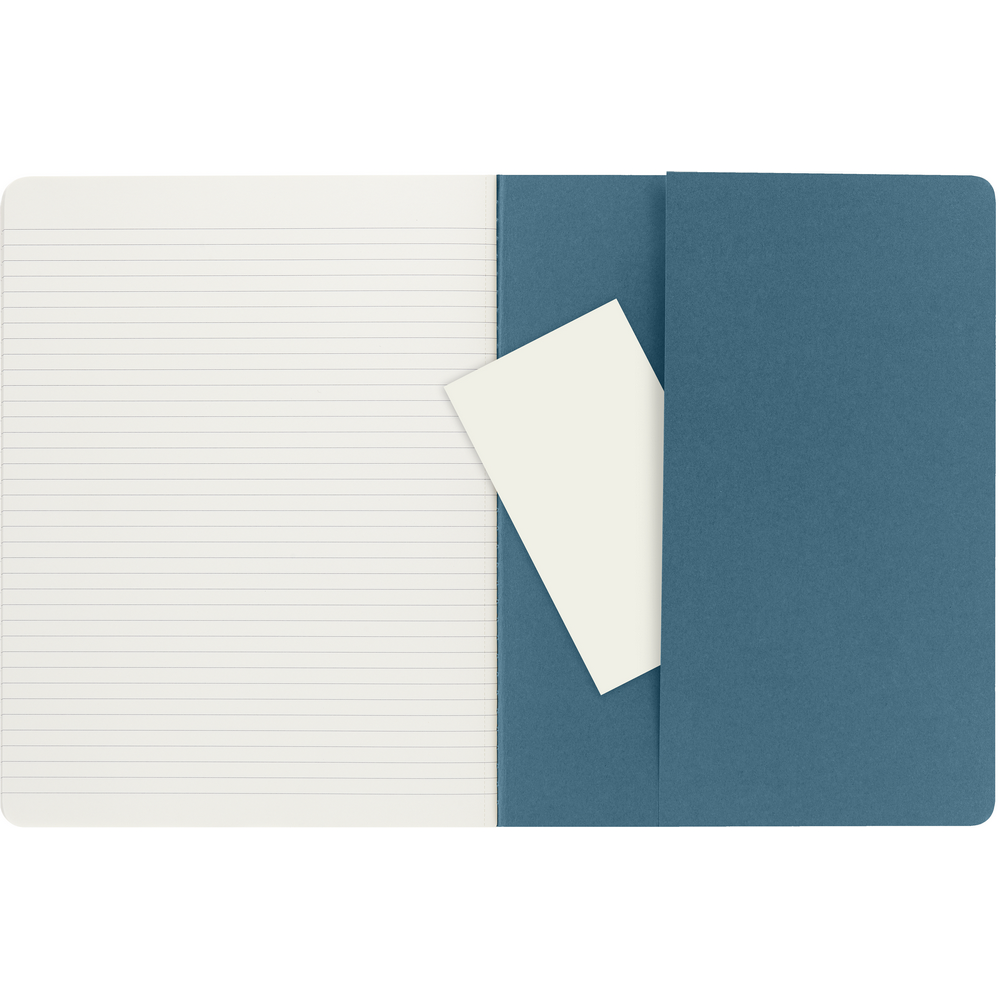 Zeszyt biznesowy Moleskine Cahier XL z perforacją - Notatniki i notesy z nadrukiem logo | VEBI - zdjęcie 4