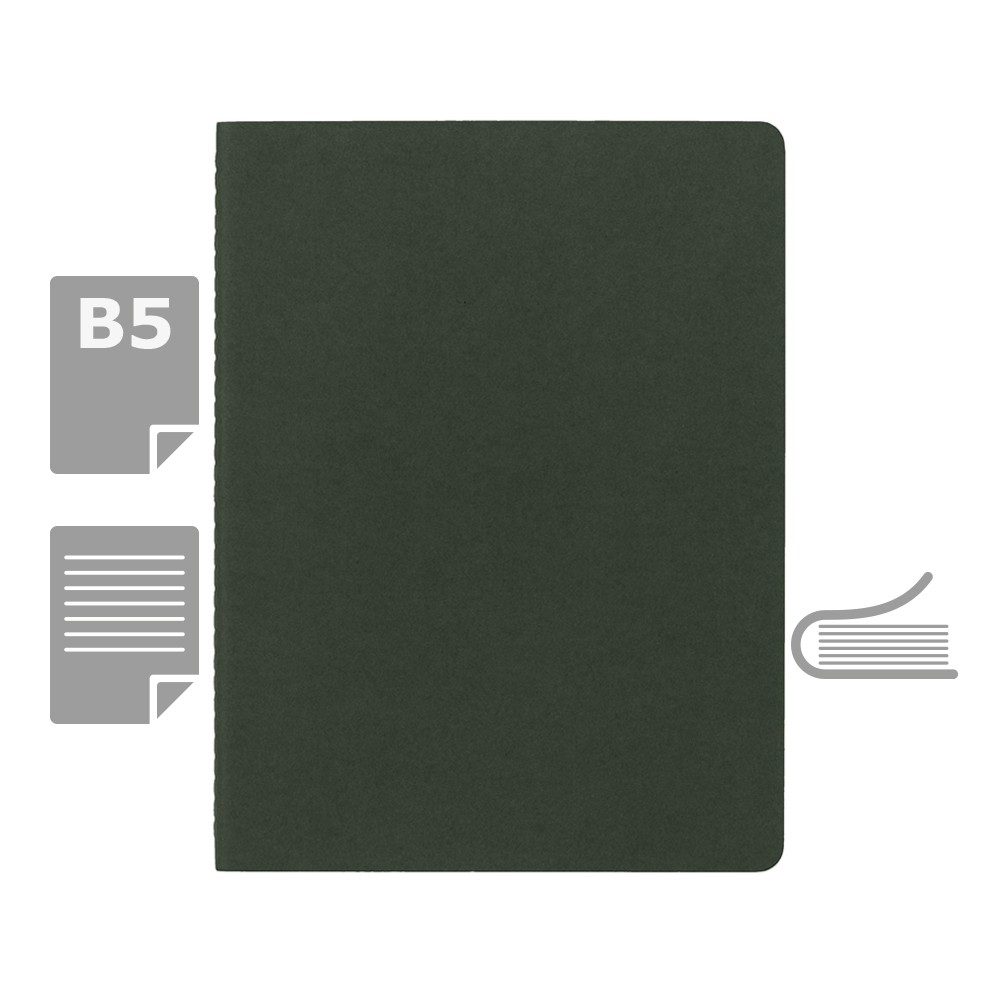 Zeszyt biznesowy Moleskine Cahier XL z perforacją - Notatniki i notesy z nadrukiem logo | VEBI - zdjęcie 21