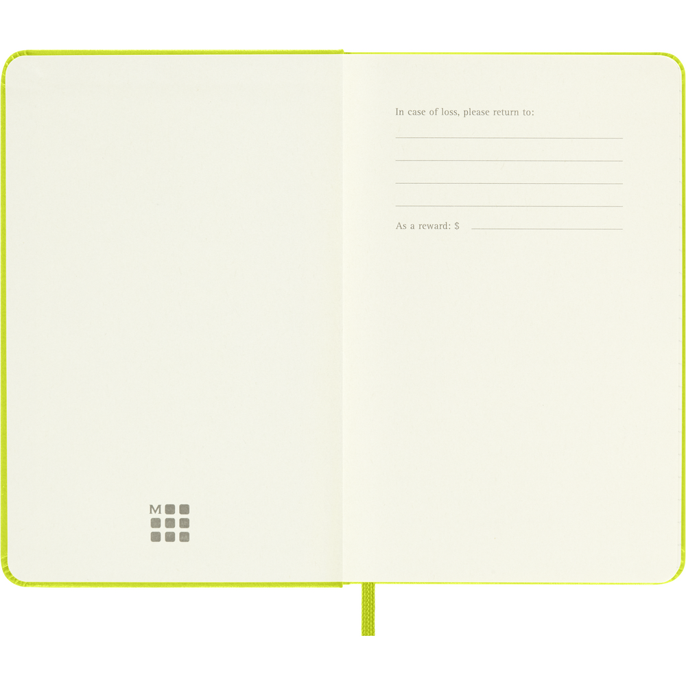 MOLESKINE Notatnik kieszonkowy A6 z twardą okładką - Notatniki i notesy z nadrukiem logo | VEBI - zdjęcie 42