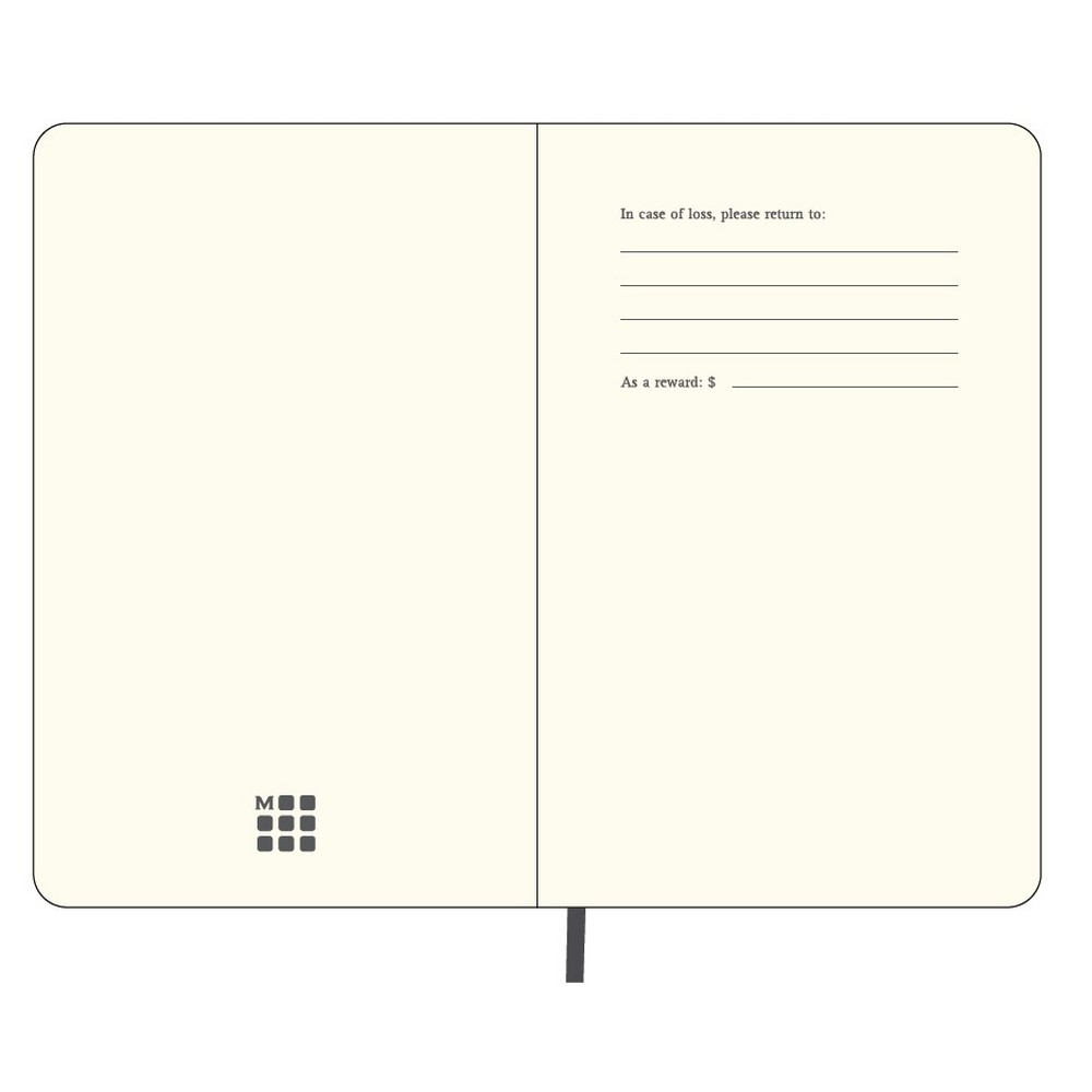 MOLESKINE Notatnik kieszonkowy A6 z twardą okładką - Notatniki i notesy z nadrukiem logo | VEBI - zdjęcie 10