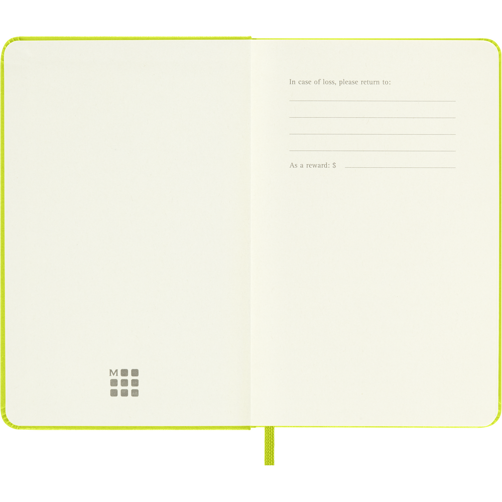 MOLESKINE Notatnik kieszonkowy A6 z twardą okładką - Notatniki i notesy z nadrukiem logo | VEBI - zdjęcie 28