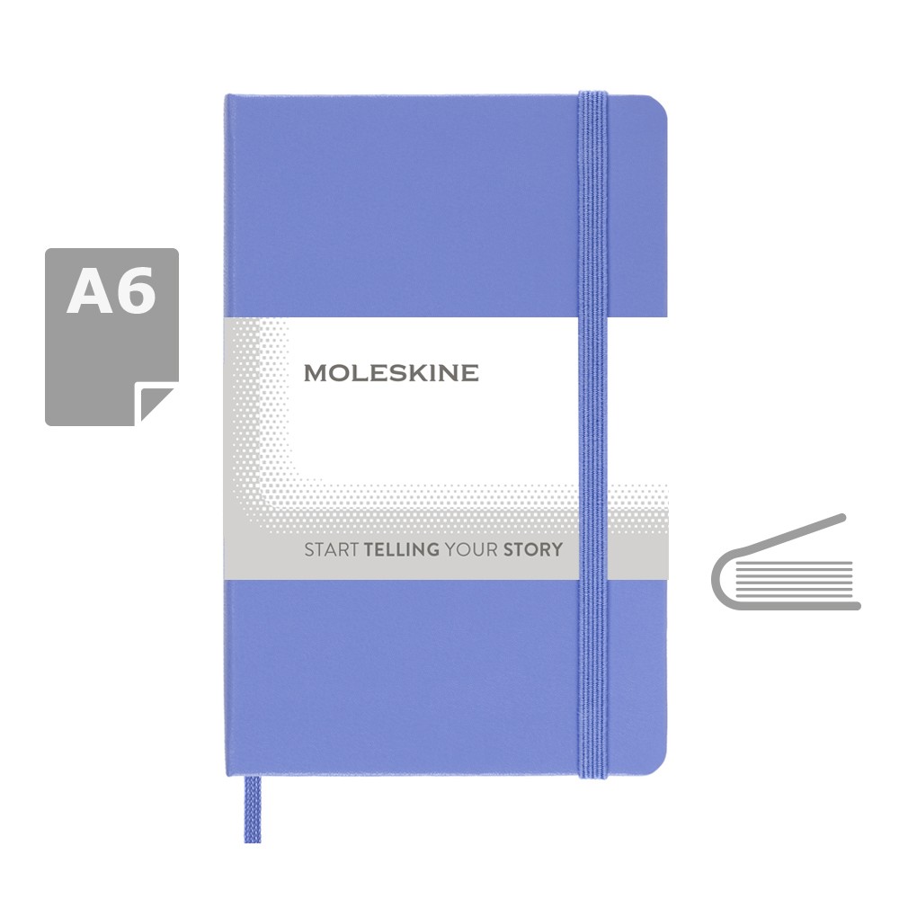 MOLESKINE Notatnik kieszonkowy A6 z twardą okładką - Notatniki i notesy z nadrukiem logo | VEBI - zdjęcie 31