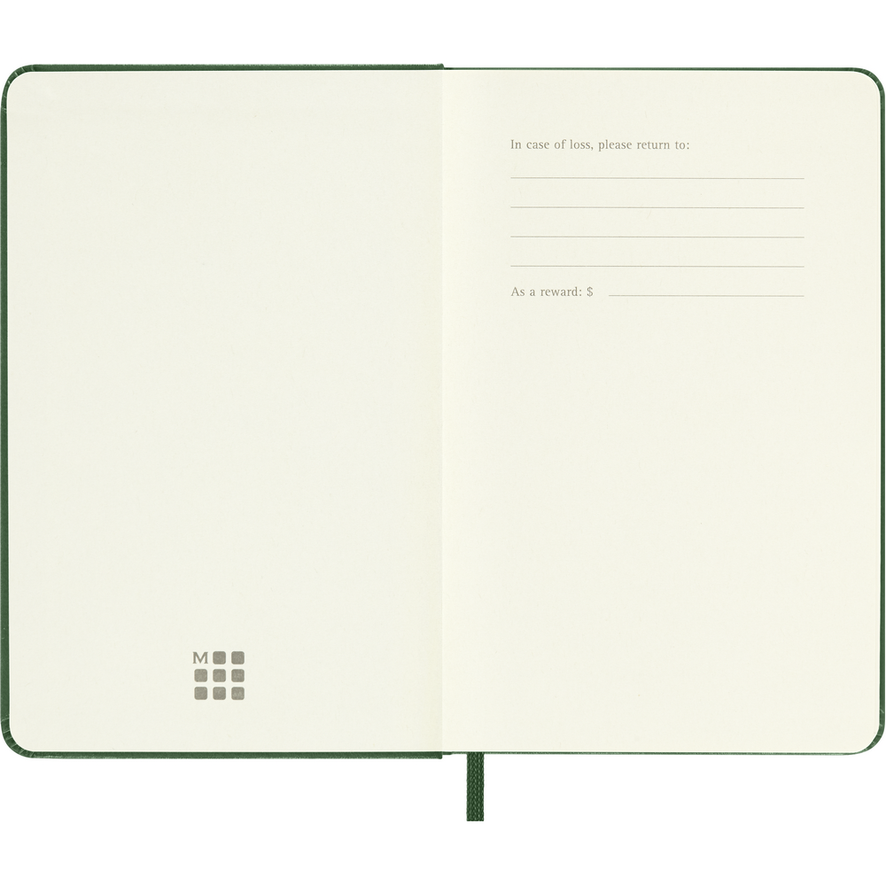 MOLESKINE Notatnik kieszonkowy A6 z twardą okładką - Notatniki i notesy z nadrukiem logo | VEBI - zdjęcie 18