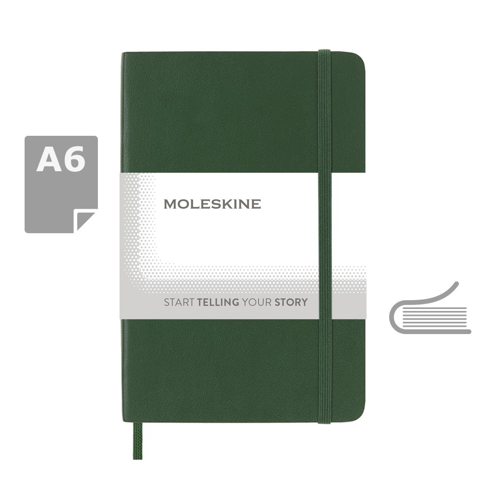 Notatnik kieszonkowy MOLESKINE A6 z logo firmy - Notatniki i notesy z nadrukiem logo | VEBI - zdjęcie 23