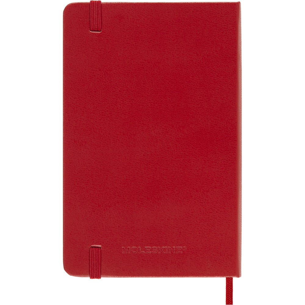 Kalendarz kieszonkowy MOLESKINE A6 z tłoczeniem - Notatniki i notesy z nadrukiem logo | VEBI - zdjęcie 4