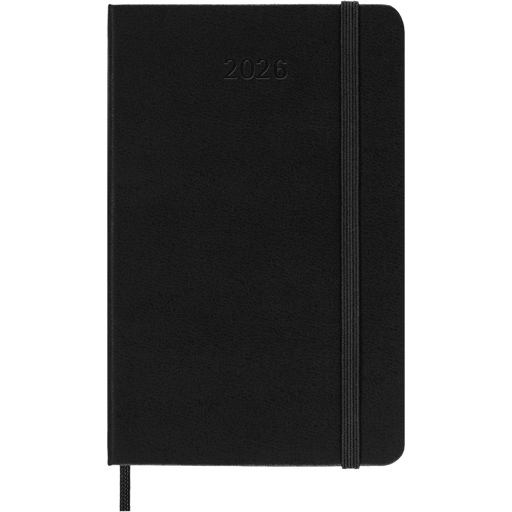 Kalendarz kieszonkowy Moleskine A6 - dzienny planer 2027 - Notatniki i notesy z nadrukiem logo | VEBI - zdjęcie 3