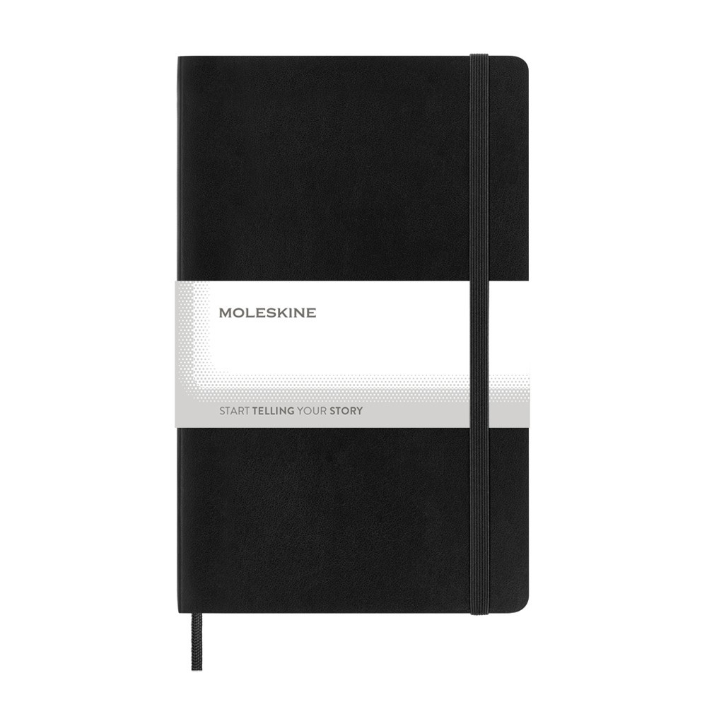 Notatnik MOLESKINE A5 z logo - 192 kropkowane strony - Notatniki i notesy z nadrukiem logo | VEBI - zdjęcie 12