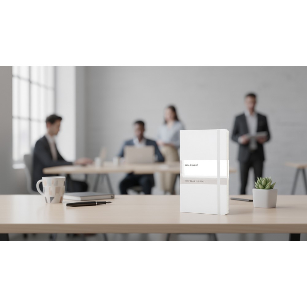 Notatnik MOLESKINE A5 z logo - elegancki prezent biznesowy - zdjęcie 2