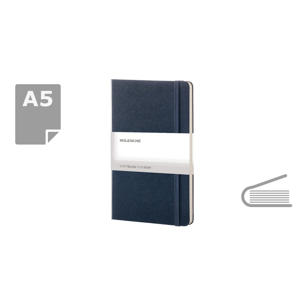 Notatnik MOLESKINE A5 z twardą okładką - 240 stron