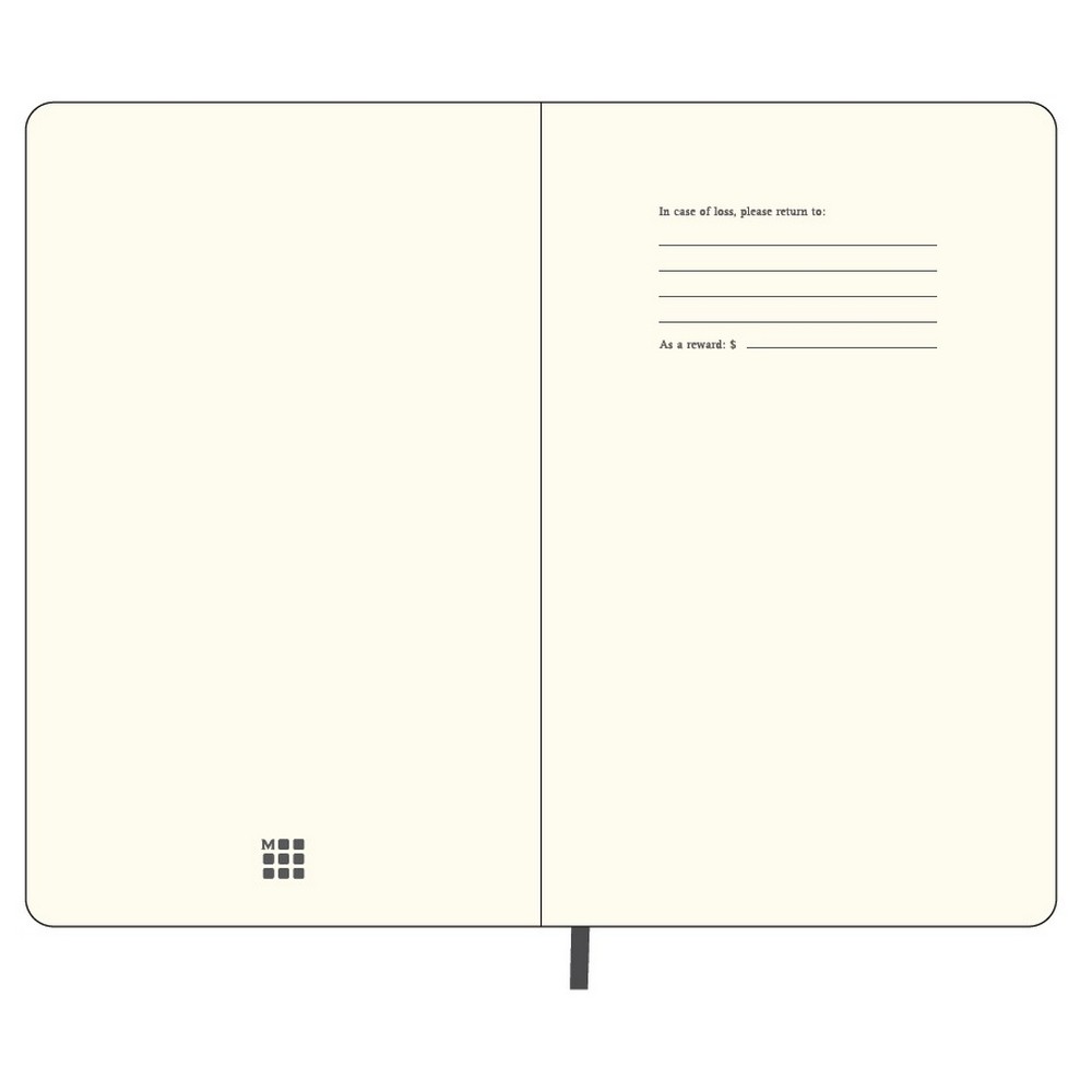 Notatnik MOLESKINE A5 z twardą okładką - 240 stron - Notatniki i notesy z nadrukiem logo | VEBI - zdjęcie 11
