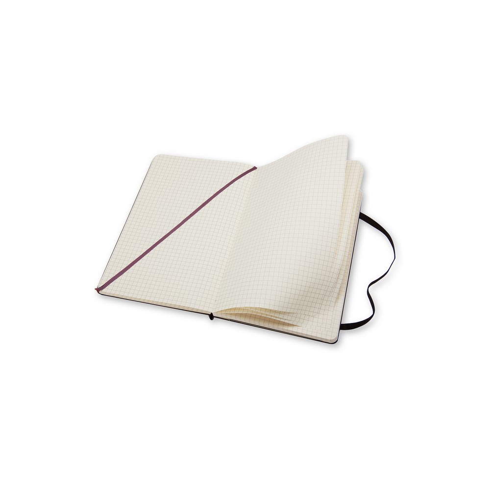 MOLESKINE Notatnik A5 w kratkę z twardą okładką - 240 stron - Notatniki i notesy z nadrukiem logo | VEBI - zdjęcie 6