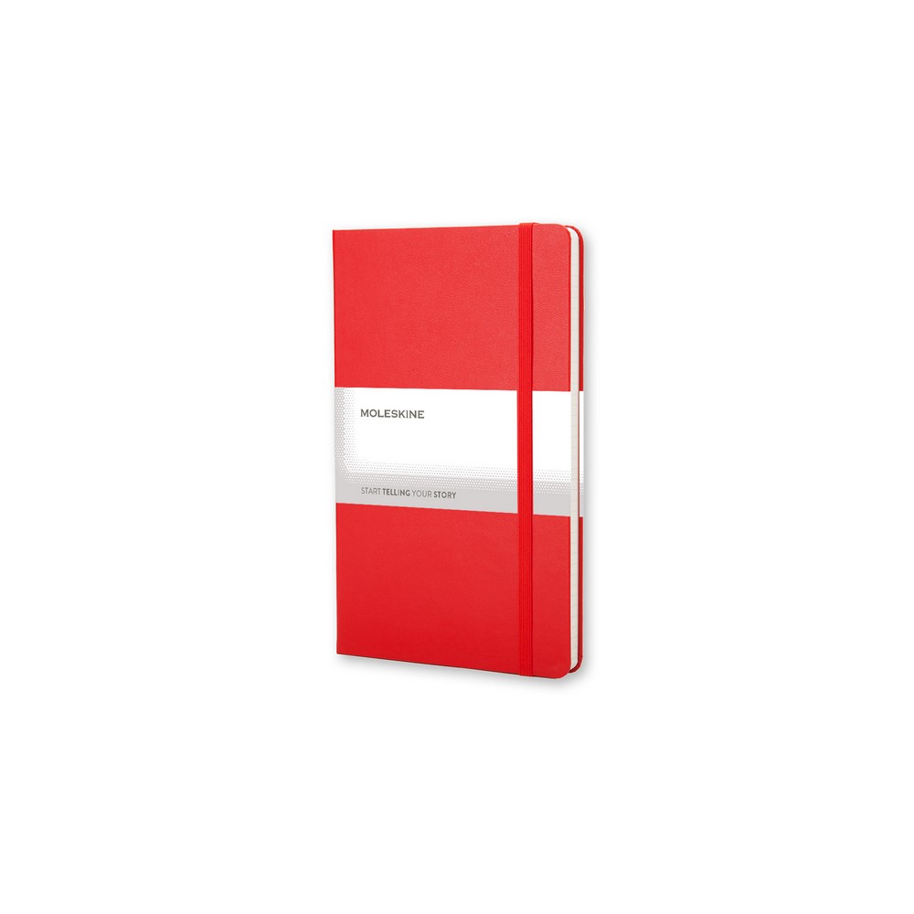 MOLESKINE Notatnik A5 w kratkę z twardą okładką - 240 stron - Notatniki i notesy z nadrukiem logo | VEBI - zdjęcie 14