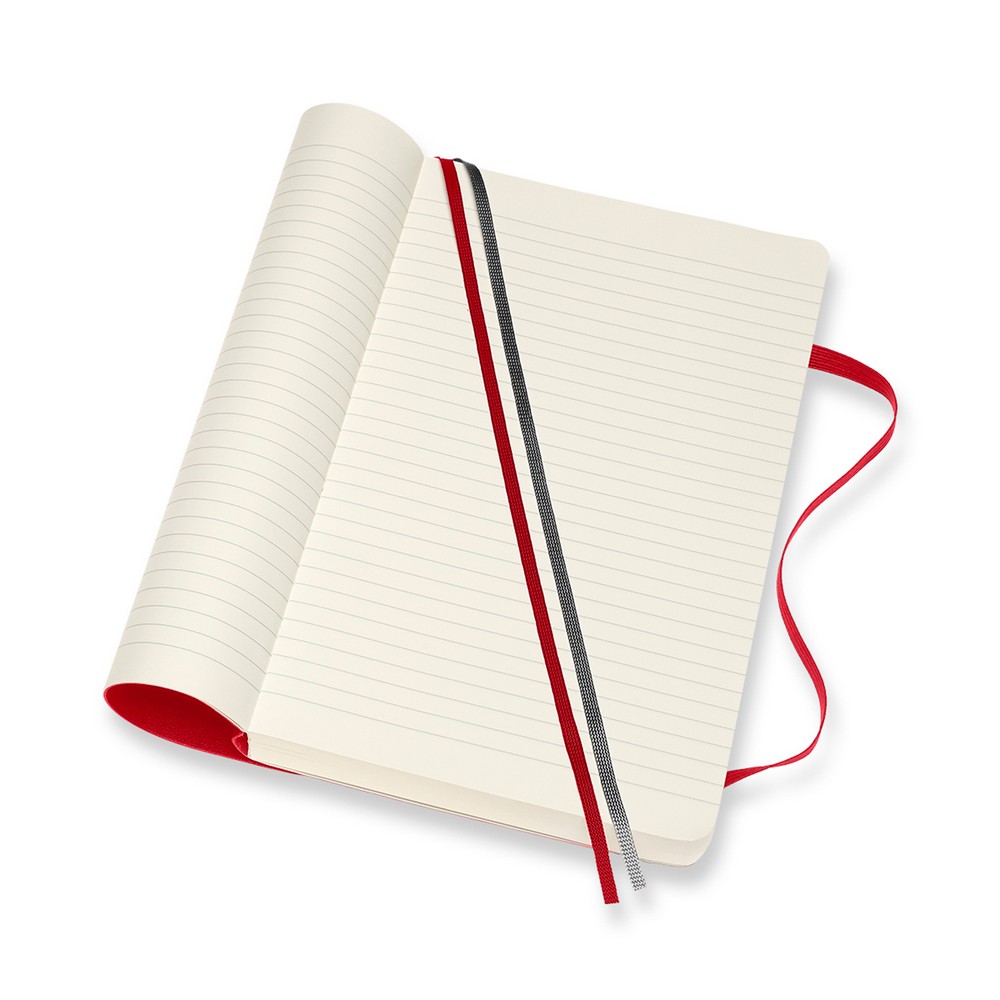 Notatnik MOLESKINE EXPANDED A5 - 400 stron w linie - Notatniki i notesy z nadrukiem logo | VEBI - zdjęcie 14