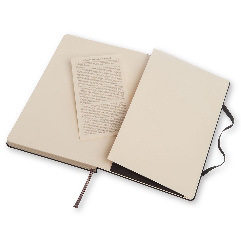 MOLESKINE Notatnik A5 z kropkami - twarda okładka, 240 stron - Notatniki i notesy z nadrukiem logo | VEBI - zdjęcie 6