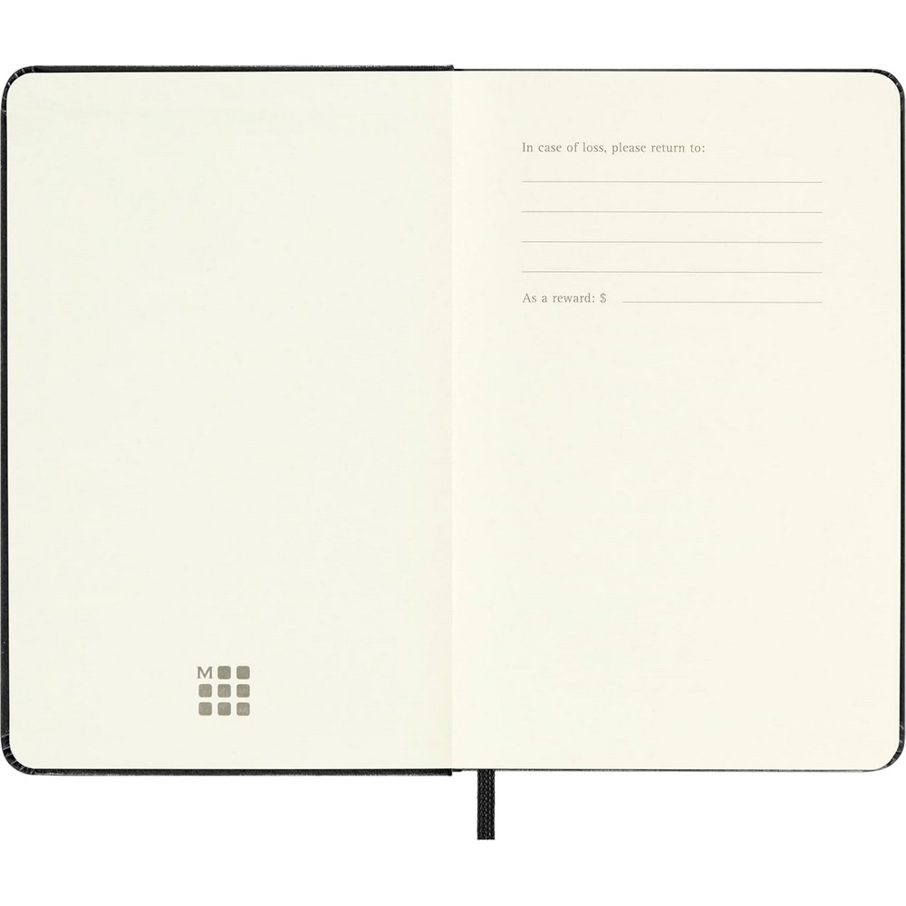 MOLESKINE Notatnik A5 z kropkami - twarda okładka, 240 stron - Notatniki i notesy z nadrukiem logo | VEBI - zdjęcie 9