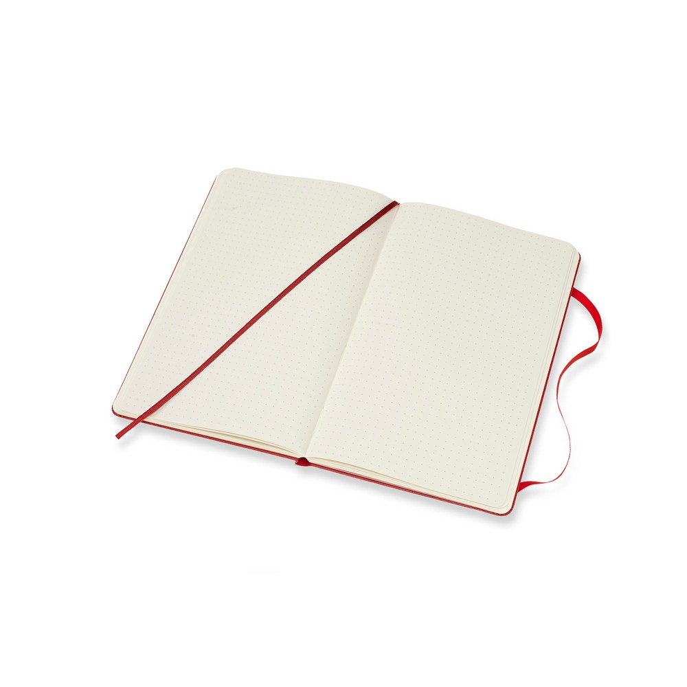 MOLESKINE Notatnik A5 z kropkami - twarda okładka, 240 stron - Notatniki i notesy z nadrukiem logo | VEBI - zdjęcie 14