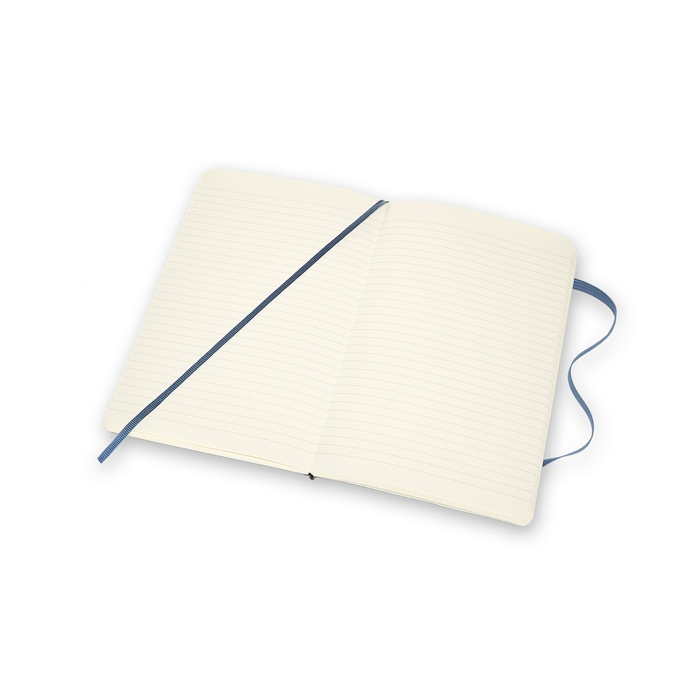 Notatnik skórzany MOLESKINE A5 z logo firmy - 176 stron - zdjęcie 3