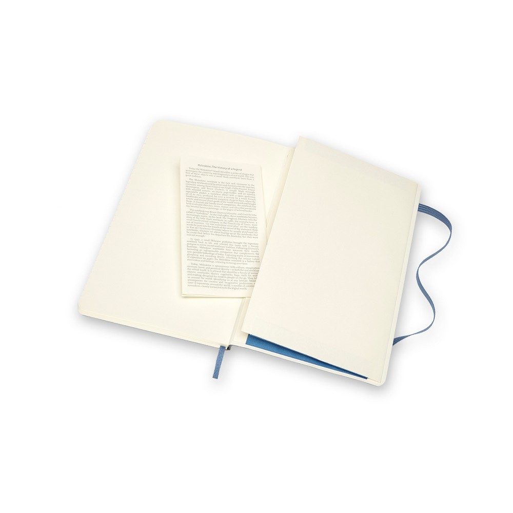 Notatnik skórzany MOLESKINE A5 z logo firmy - 176 stron - zdjęcie 4