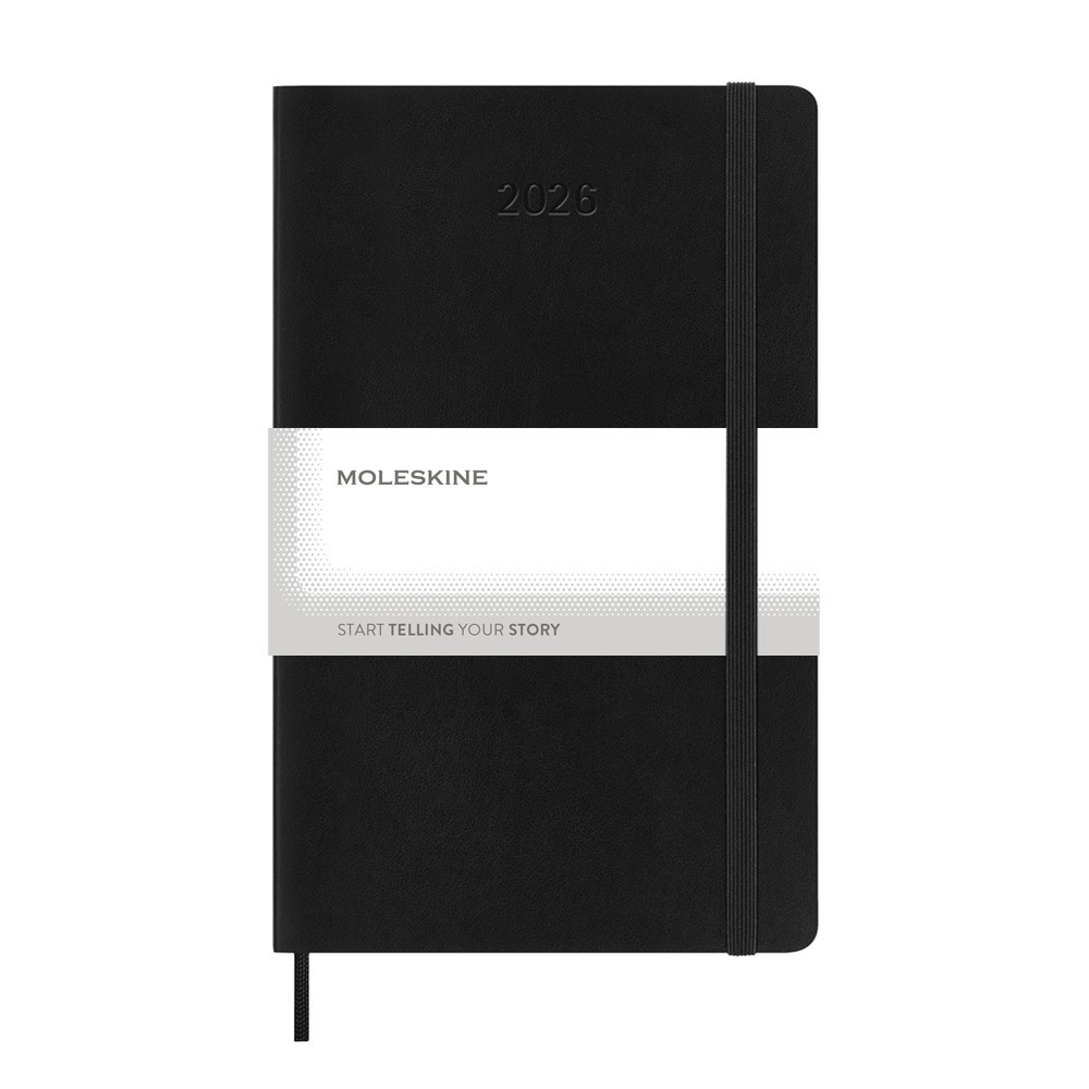 Kalendarz tygodniowy MOLESKINE A5 - miękka okładka - Notatniki i notesy z nadrukiem logo | VEBI - zdjęcie 2