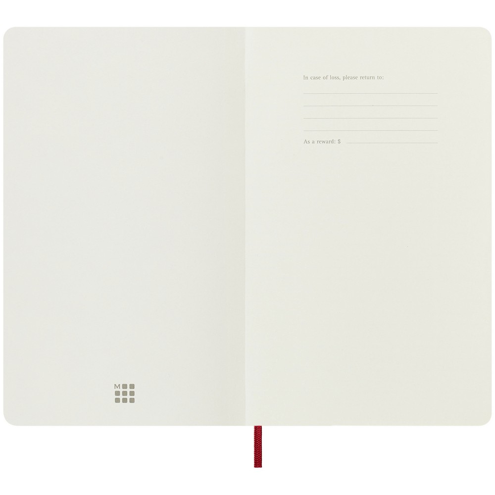 Kalendarz dzienny MOLESKINE A5 - miękka okładka, 400 stron - Notatniki i notesy z nadrukiem logo | VEBI - zdjęcie 8