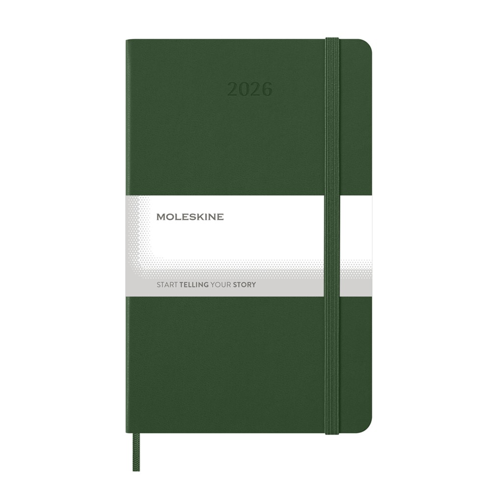 Kalendarz dzienny Moleskine A5 - twarda okładka 400 stron - Notatniki i notesy z nadrukiem logo | VEBI - zdjęcie 2