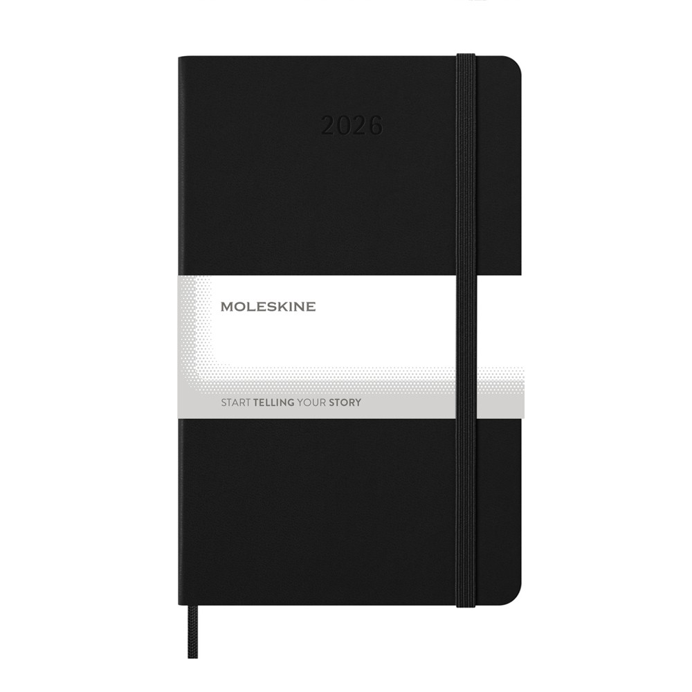 Kalendarz tygodniowy Moleskine A5 - luksusowy planer biznesowy - Notatniki i notesy z nadrukiem logo | VEBI - zdjęcie 2