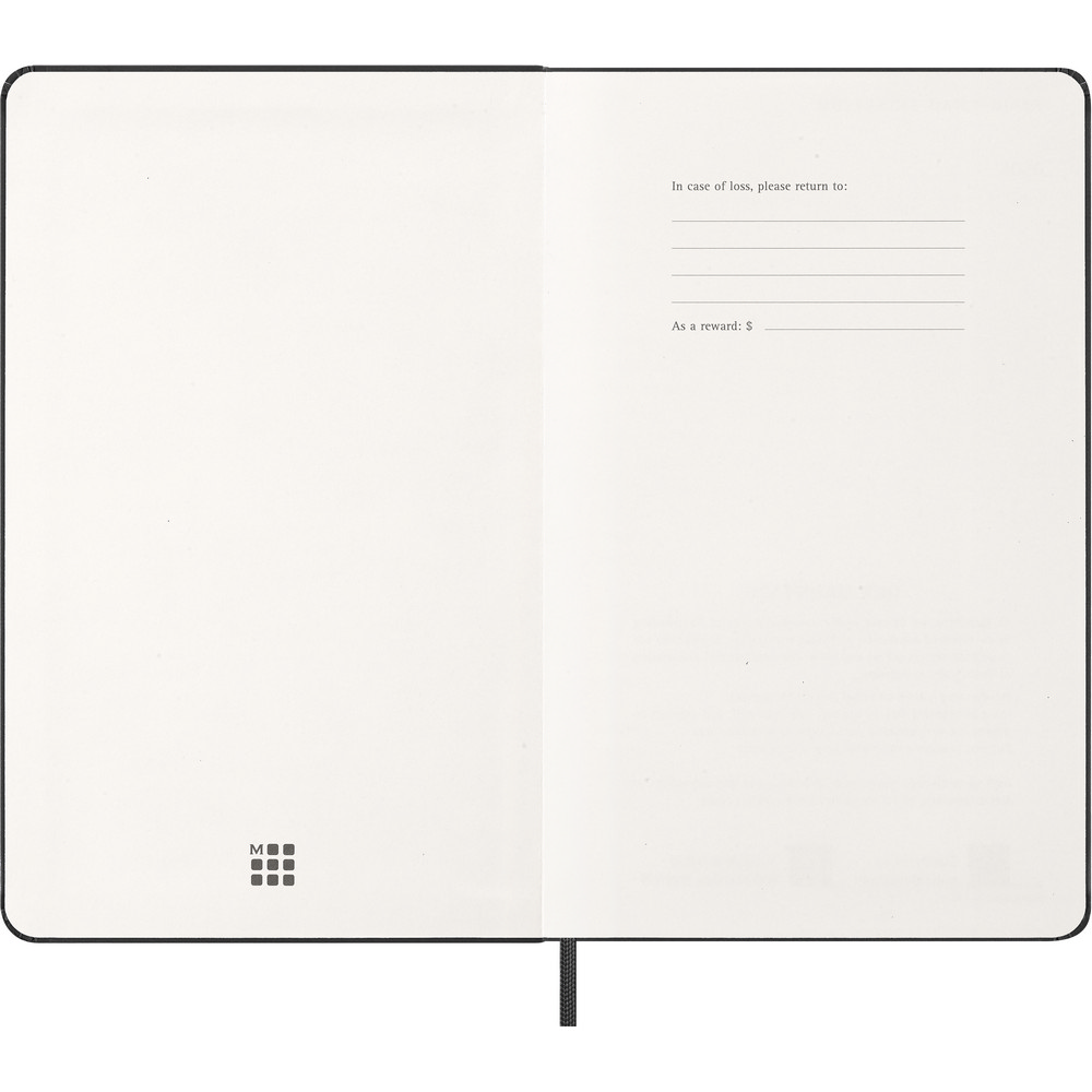Kalendarz tygodniowy Moleskine A5 - luksusowy planer biznesowy - Notatniki i notesy z nadrukiem logo | VEBI - zdjęcie 5