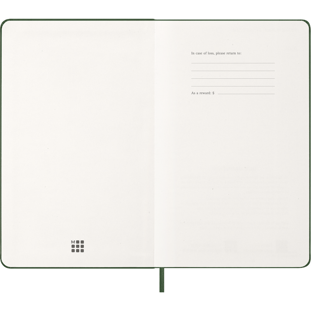 Kalendarz Moleskine A5 z notatnikiem - tygodniowy planer 2027 - Notatniki i notesy z nadrukiem logo | VEBI - zdjęcie 5
