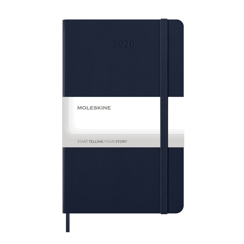 Kalendarz tygodniowy Moleskine A5 z notatnikiem 2027 - Notatniki i notesy z nadrukiem logo | VEBI - zdjęcie 5