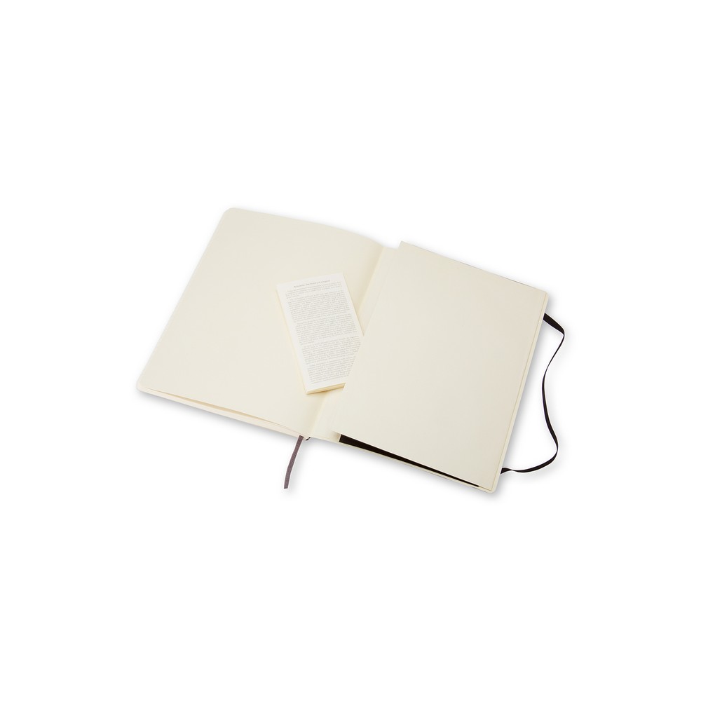 Notatnik Moleskine XL z miękką okładką - 192 strony w linie - Notatniki i notesy z nadrukiem logo | VEBI - zdjęcie 7