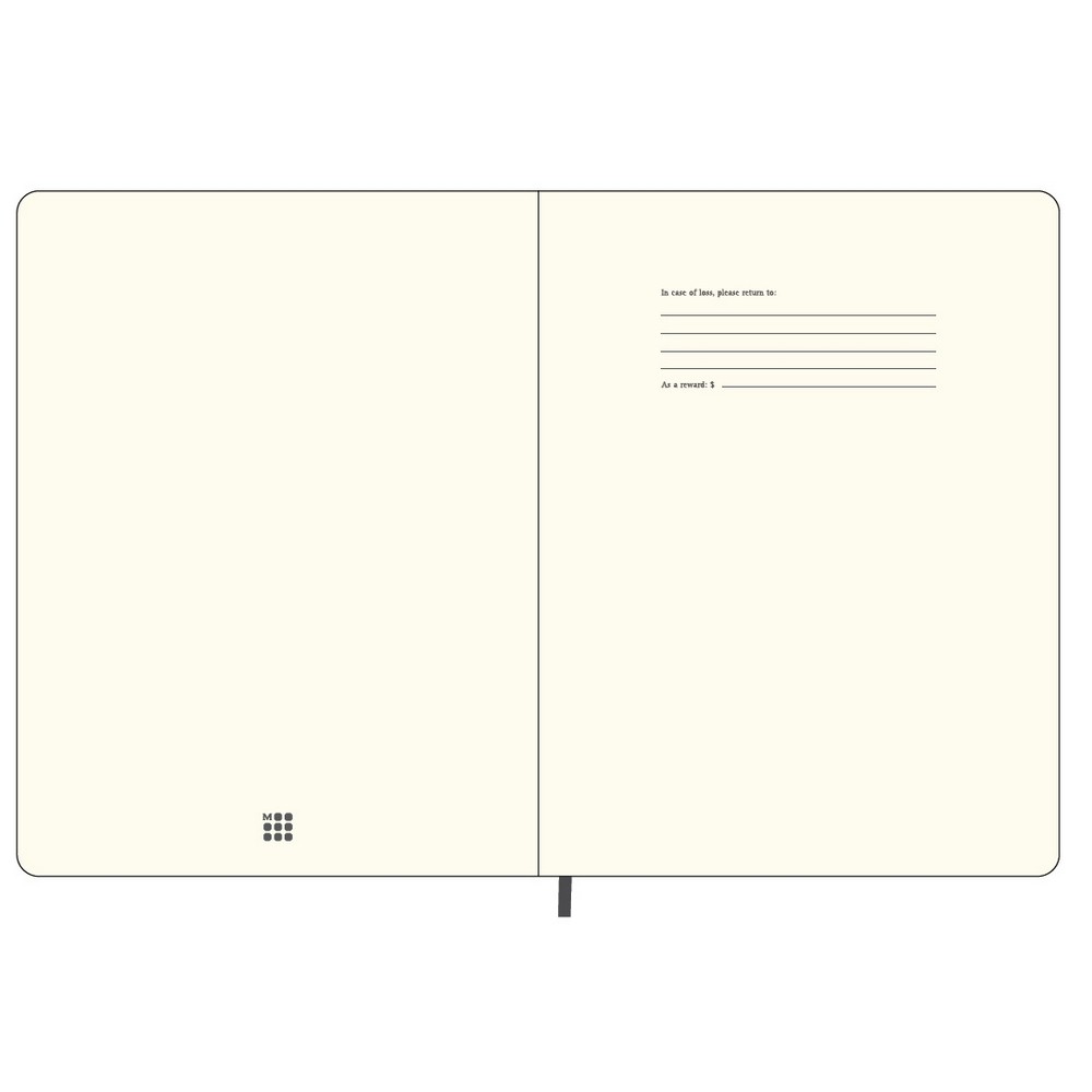 Notatnik Moleskine XL z miękką okładką - 192 strony w linie - Notatniki i notesy z nadrukiem logo | VEBI - zdjęcie 11
