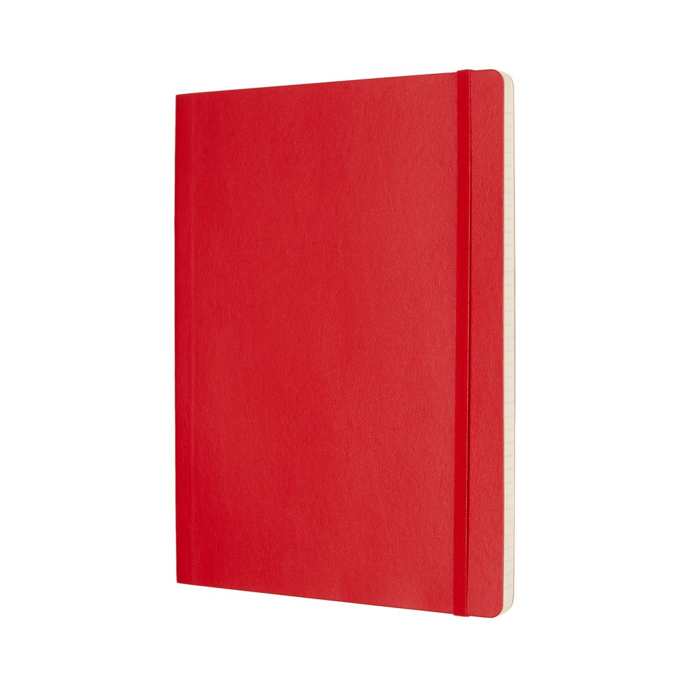 Notatnik Moleskine XL z miękką okładką - 192 strony w linie - Notatniki i notesy z nadrukiem logo | VEBI - zdjęcie 14