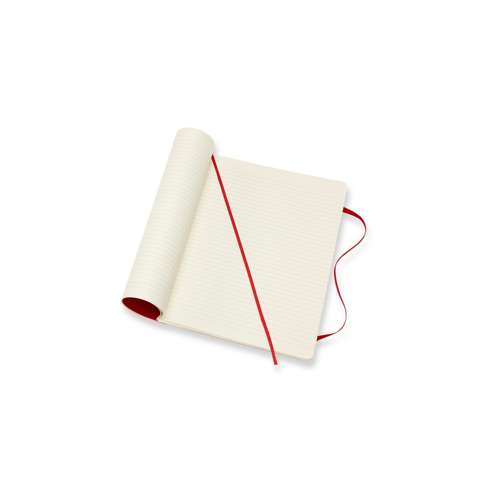 Notatnik Moleskine XL z miękką okładką - 192 strony w linie - Notatniki i notesy z nadrukiem logo | VEBI - zdjęcie 15