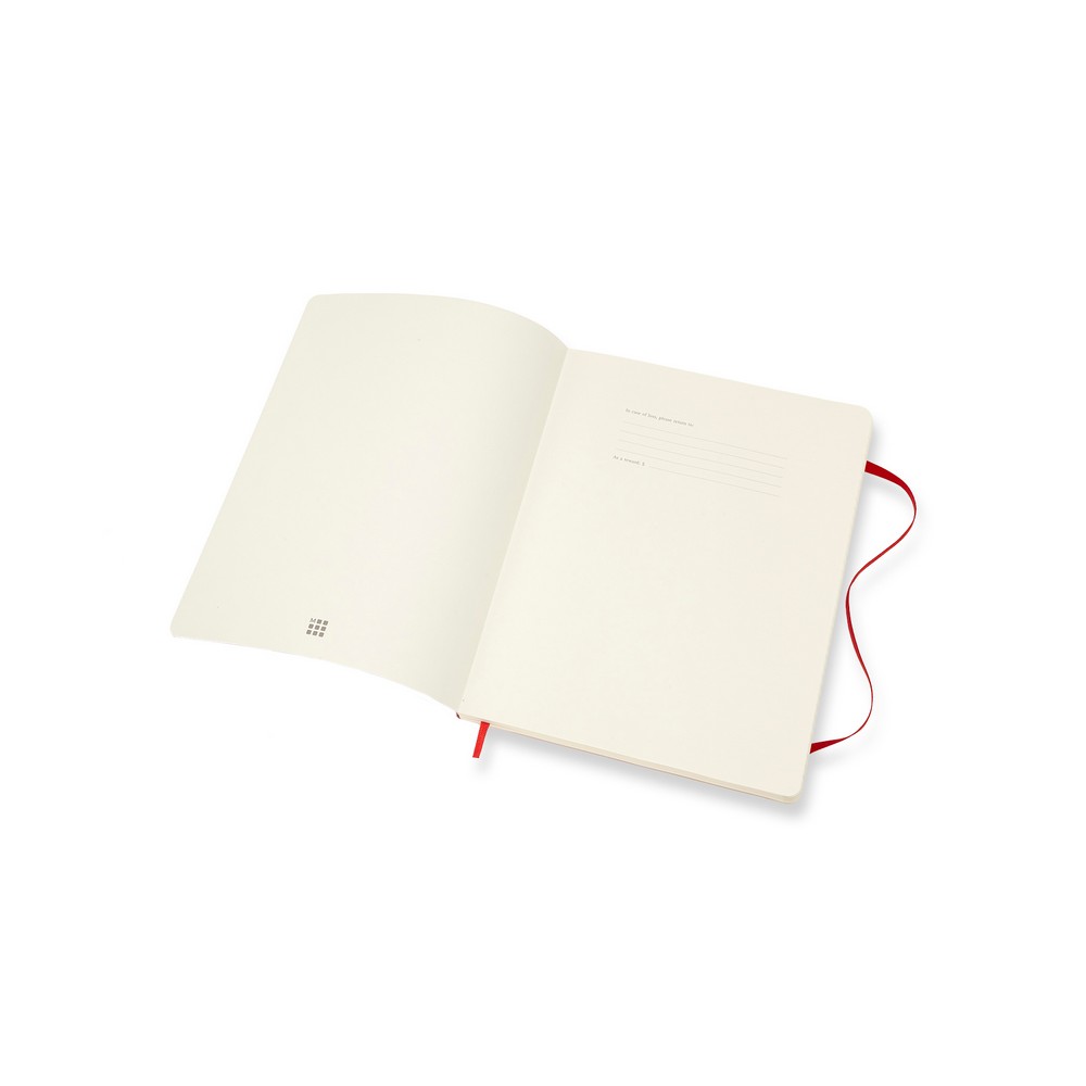 Notatnik Moleskine XL z miękką okładką - 192 strony w linie - Notatniki i notesy z nadrukiem logo | VEBI - zdjęcie 16