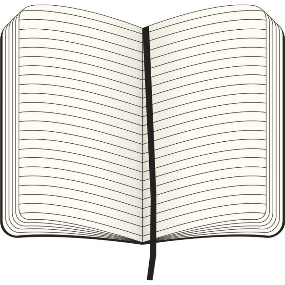 Notatnik Moleskine XL z miękką okładką - 192 strony w linie - Notatniki i notesy z nadrukiem logo | VEBI - zdjęcie 18