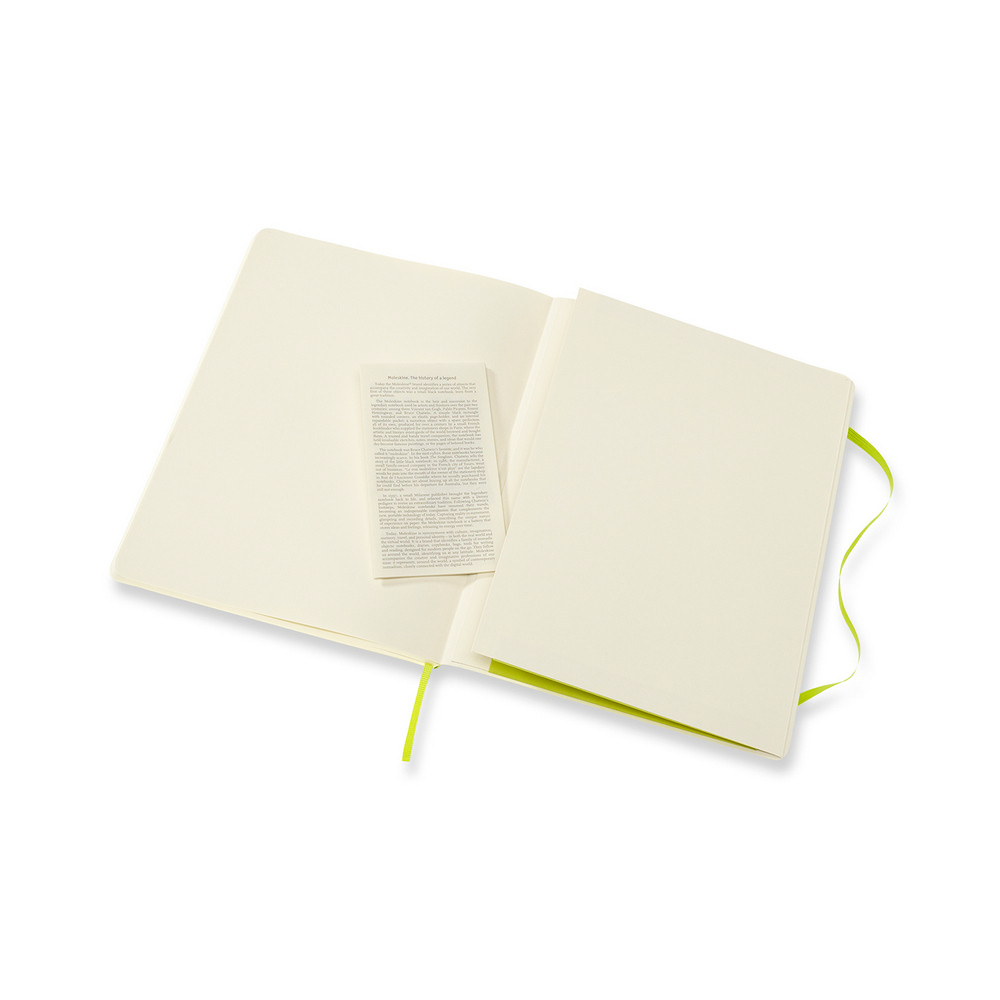 Notatnik Moleskine XL z miękką okładką - 192 strony w linie - Notatniki i notesy z nadrukiem logo | VEBI - zdjęcie 26