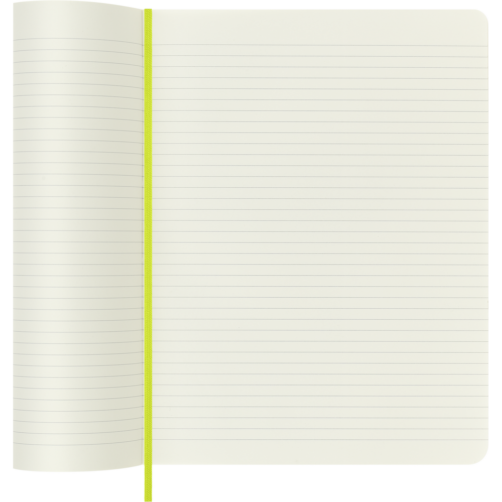 Notatnik Moleskine XL z miękką okładką - 192 strony w linie - Notatniki i notesy z nadrukiem logo | VEBI - zdjęcie 30