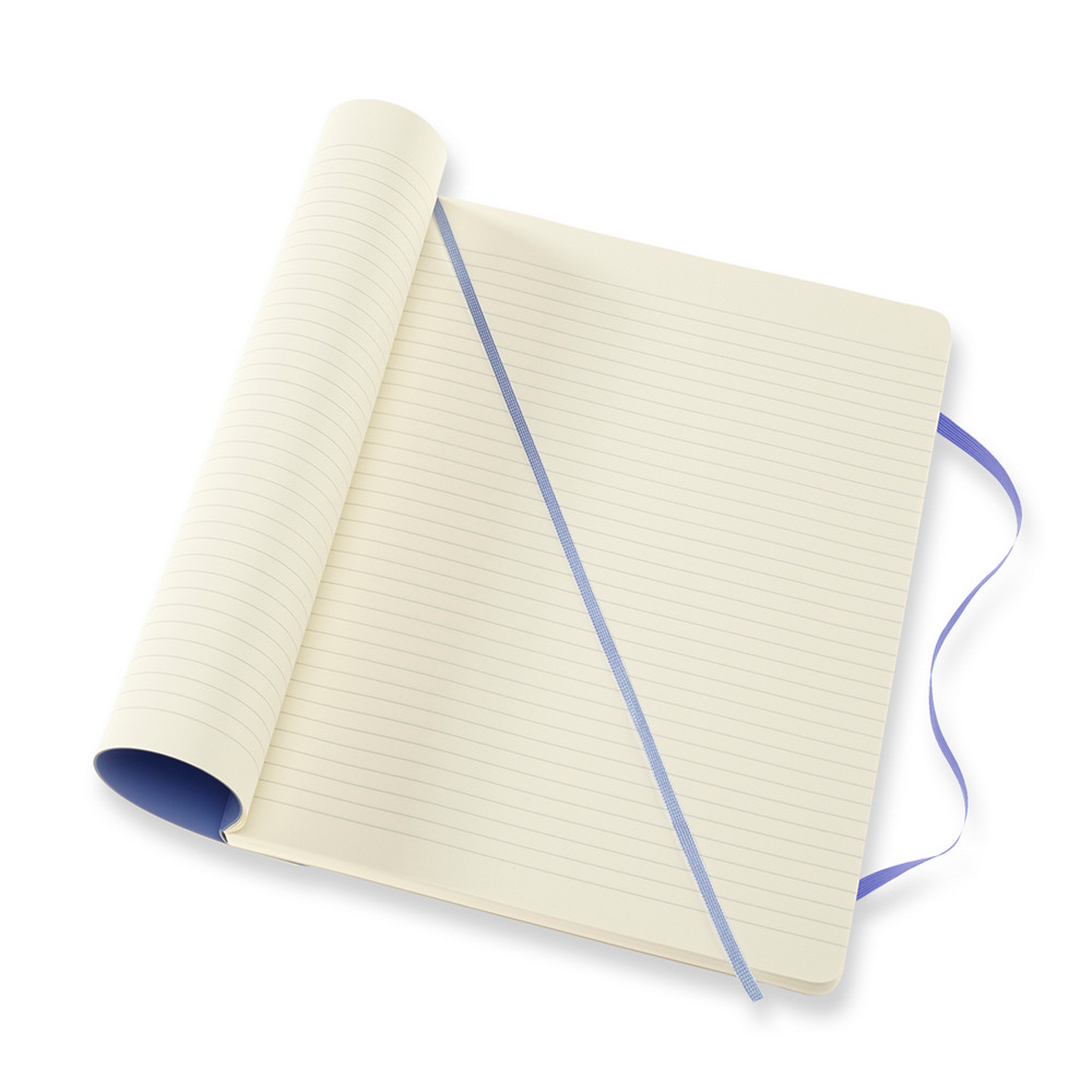 Notatnik Moleskine XL z miękką okładką - 192 strony w linie - Notatniki i notesy z nadrukiem logo | VEBI - zdjęcie 35