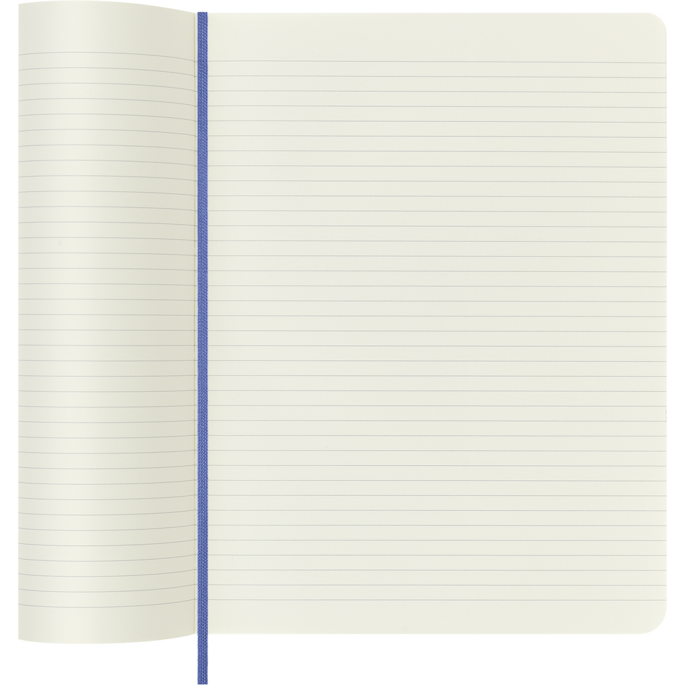 Notatnik Moleskine XL z miękką okładką - 192 strony w linie - Notatniki i notesy z nadrukiem logo | VEBI - zdjęcie 40