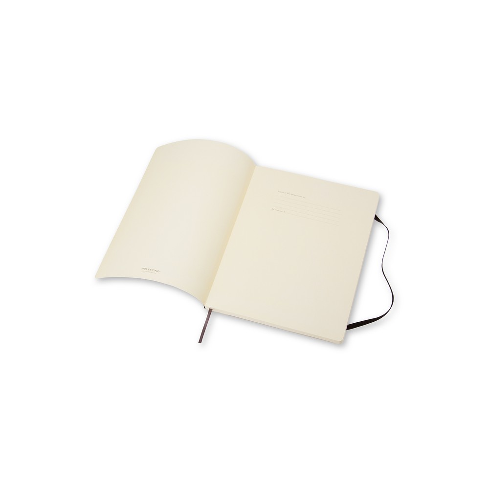 Moleskine XL - notatnik firmowy z miękką okładką - Notatniki i notesy z nadrukiem logo | VEBI - zdjęcie 6