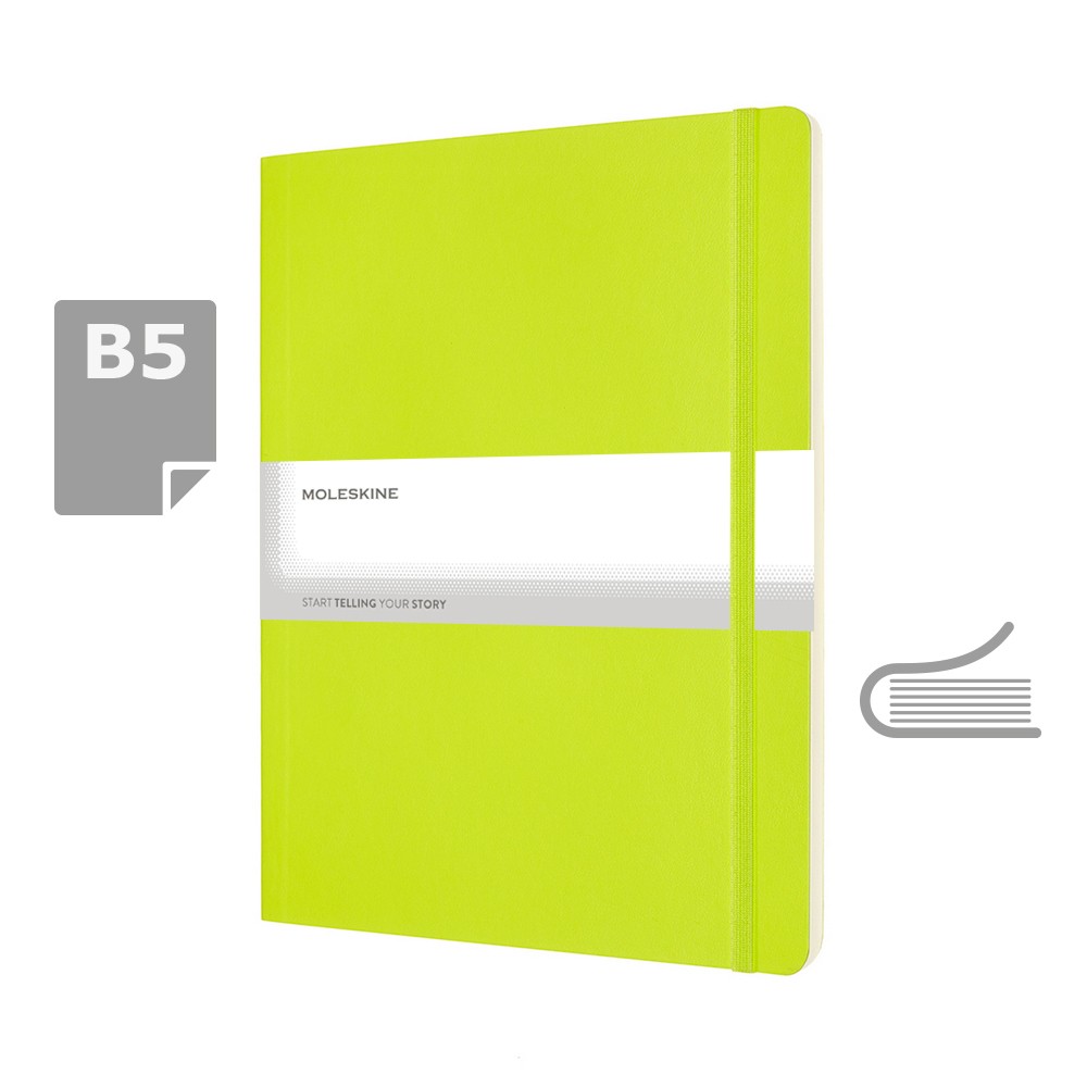 Moleskine XL - notatnik firmowy z miękką okładką - Notatniki i notesy z nadrukiem logo | VEBI - zdjęcie 22