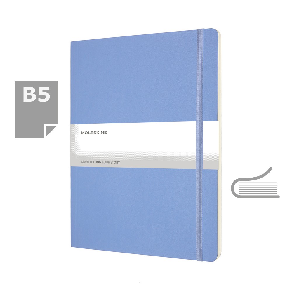 Moleskine XL - notatnik firmowy z miękką okładką - Notatniki i notesy z nadrukiem logo | VEBI - zdjęcie 32