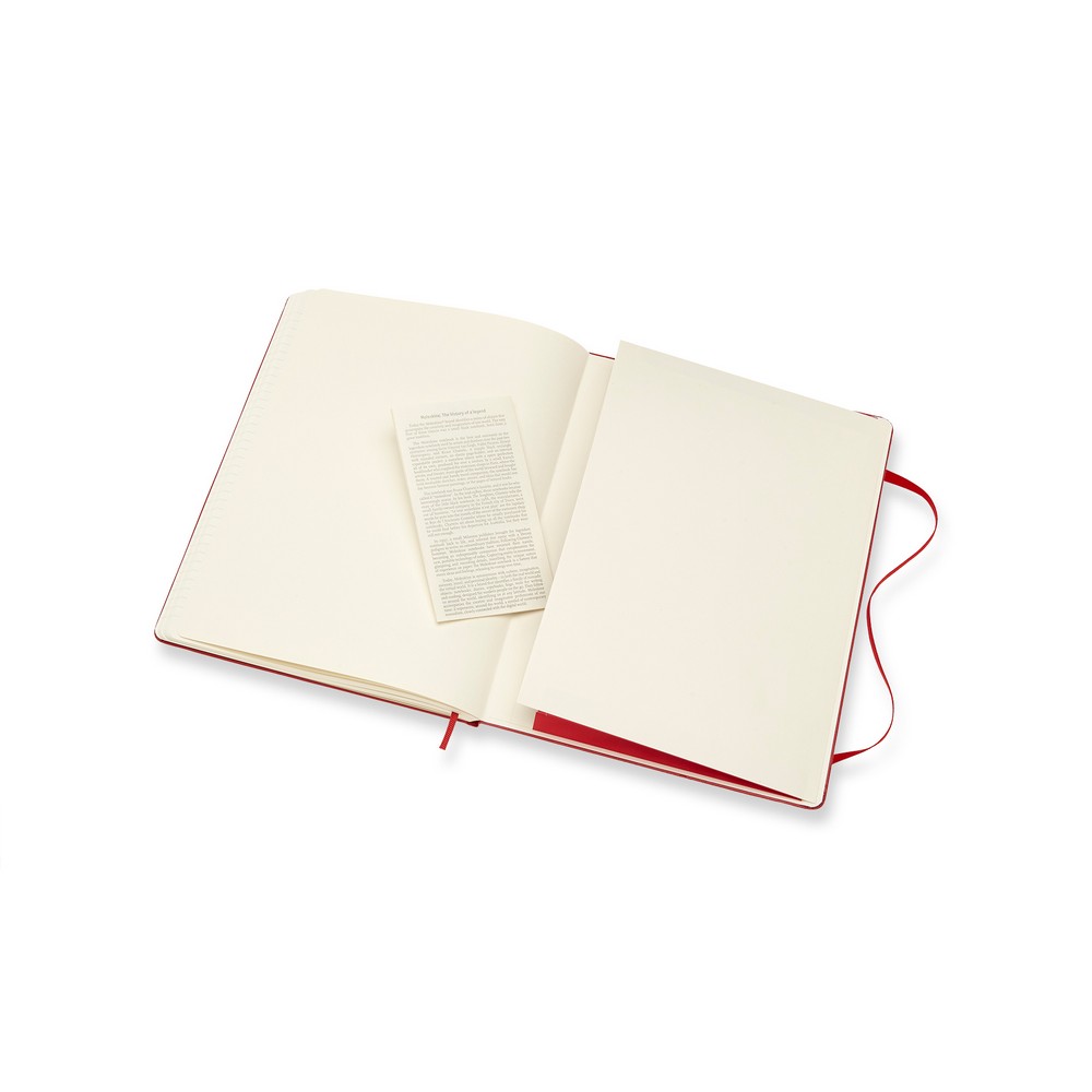 Notatnik MOLESKINE XL B5 z twardą okładką - 192 strony - Notatniki i notesy z nadrukiem logo | VEBI - zdjęcie 15