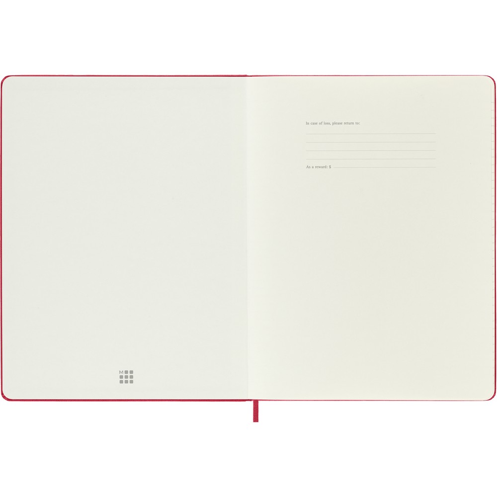 Notatnik MOLESKINE XL B5 z twardą okładką - 192 strony - Notatniki i notesy z nadrukiem logo | VEBI - zdjęcie 18