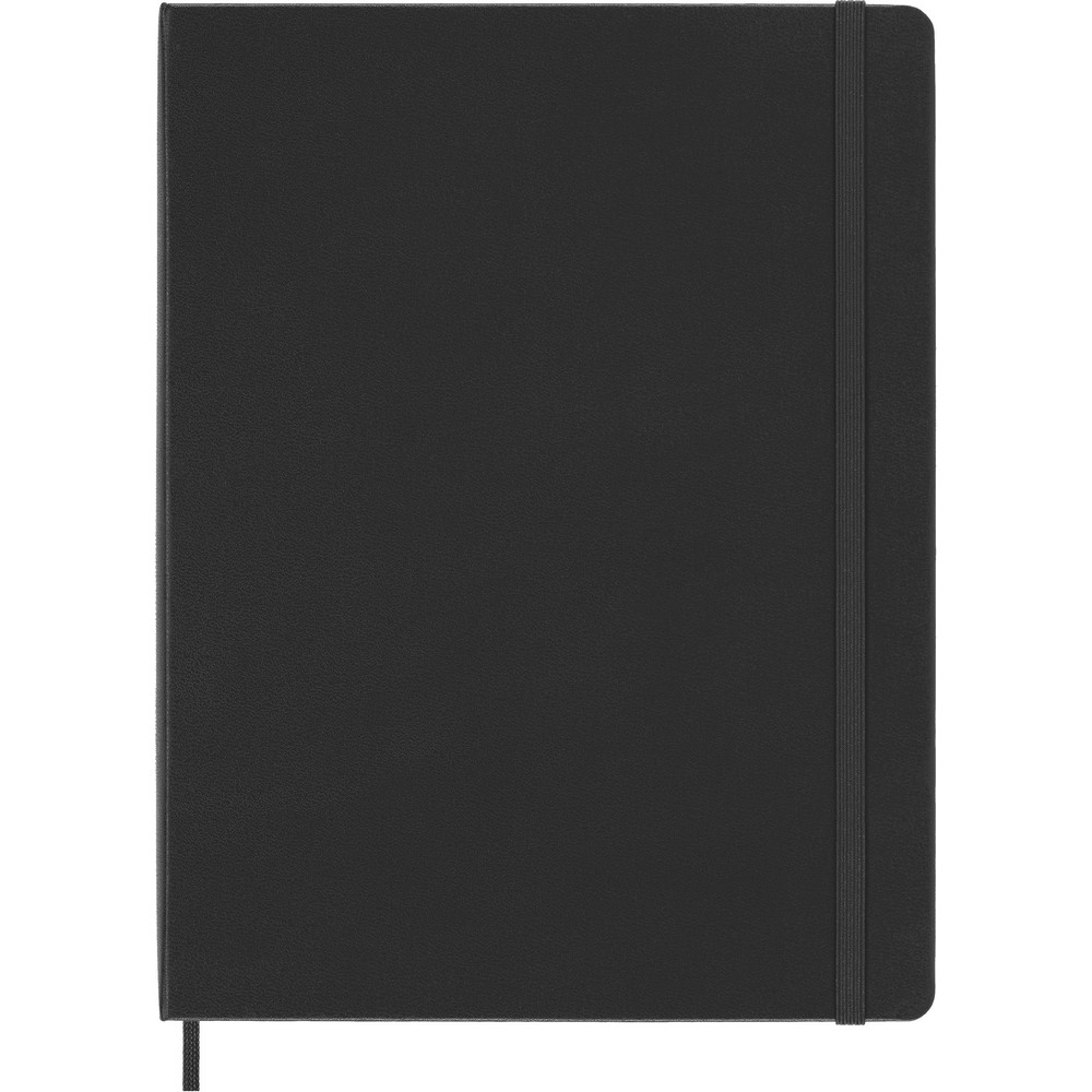 MOLESKINE Notatnik XL w kratkę - twarda okładka B5 - Notatniki i notesy z nadrukiem logo | VEBI - zdjęcie 8