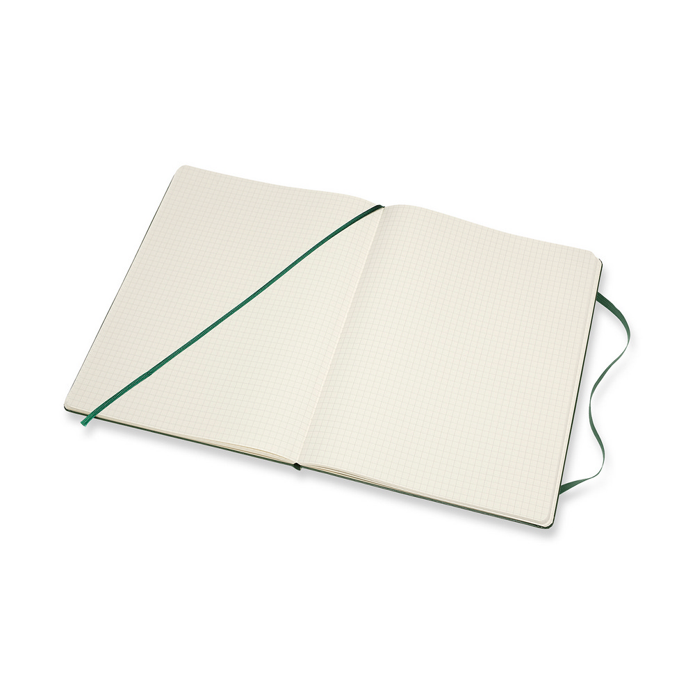 MOLESKINE Notatnik XL w kratkę - twarda okładka B5 - Notatniki i notesy z nadrukiem logo | VEBI - zdjęcie 14