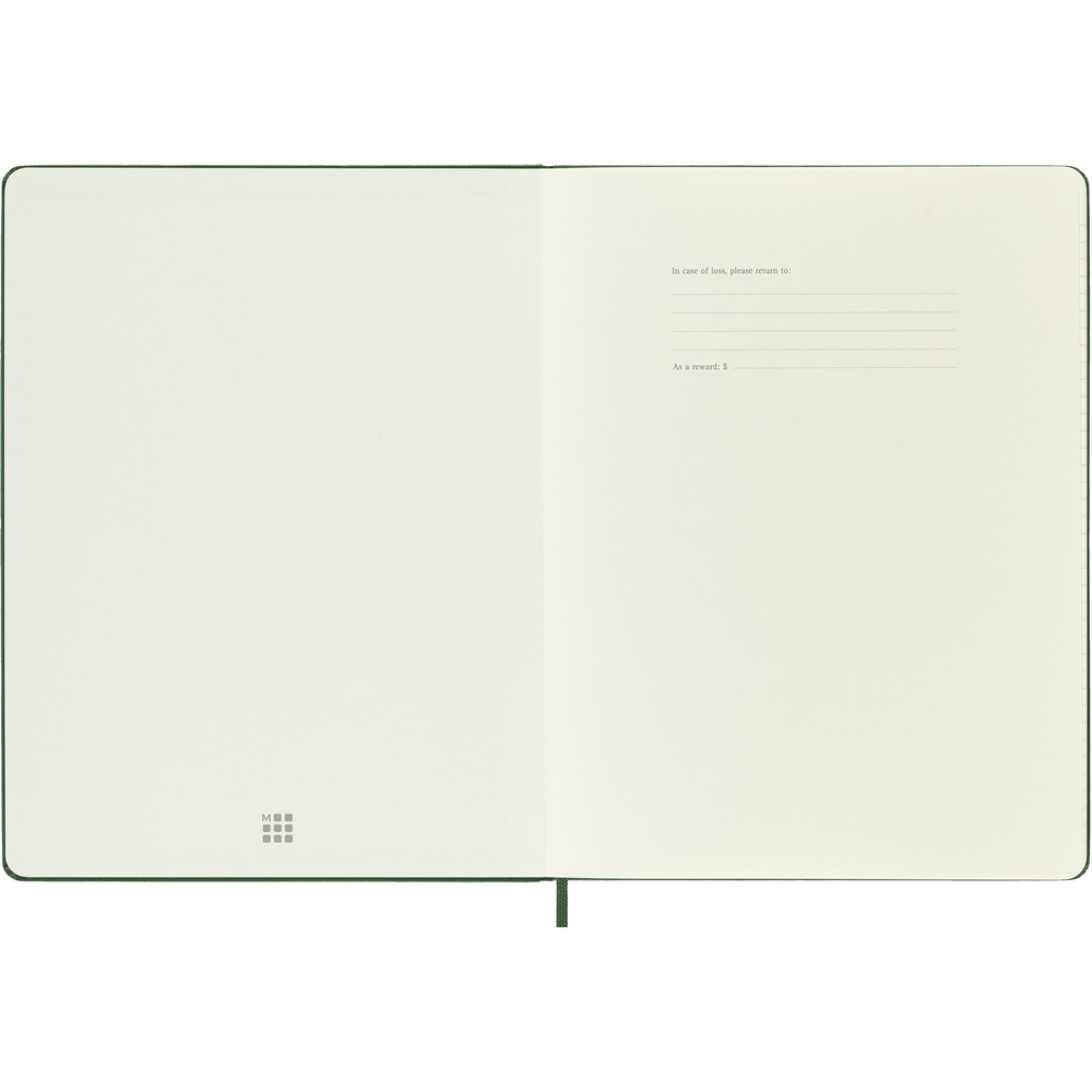 MOLESKINE Notatnik XL w kratkę - twarda okładka B5 - Notatniki i notesy z nadrukiem logo | VEBI - zdjęcie 18