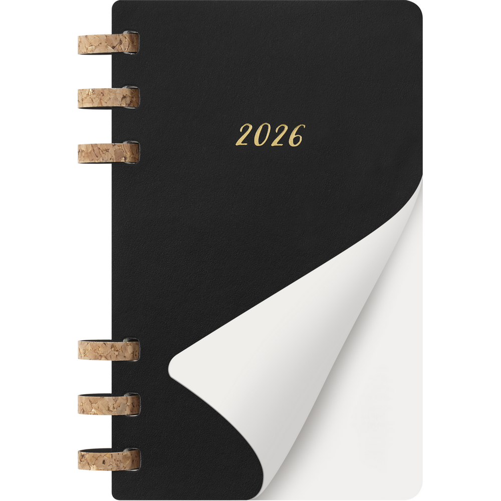 Spiralny kalendarz MOLESKINE - Notatniki i notesy z nadrukiem logo | VEBI